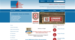 Desktop Screenshot of conard.whps.org