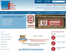 Tablet Screenshot of conard.whps.org